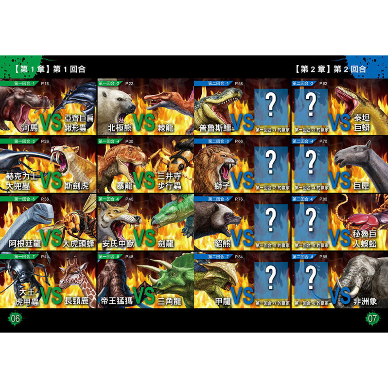 異種最強王圖鑑：生物大亂鬥：NO.1爭奪淘汰賽